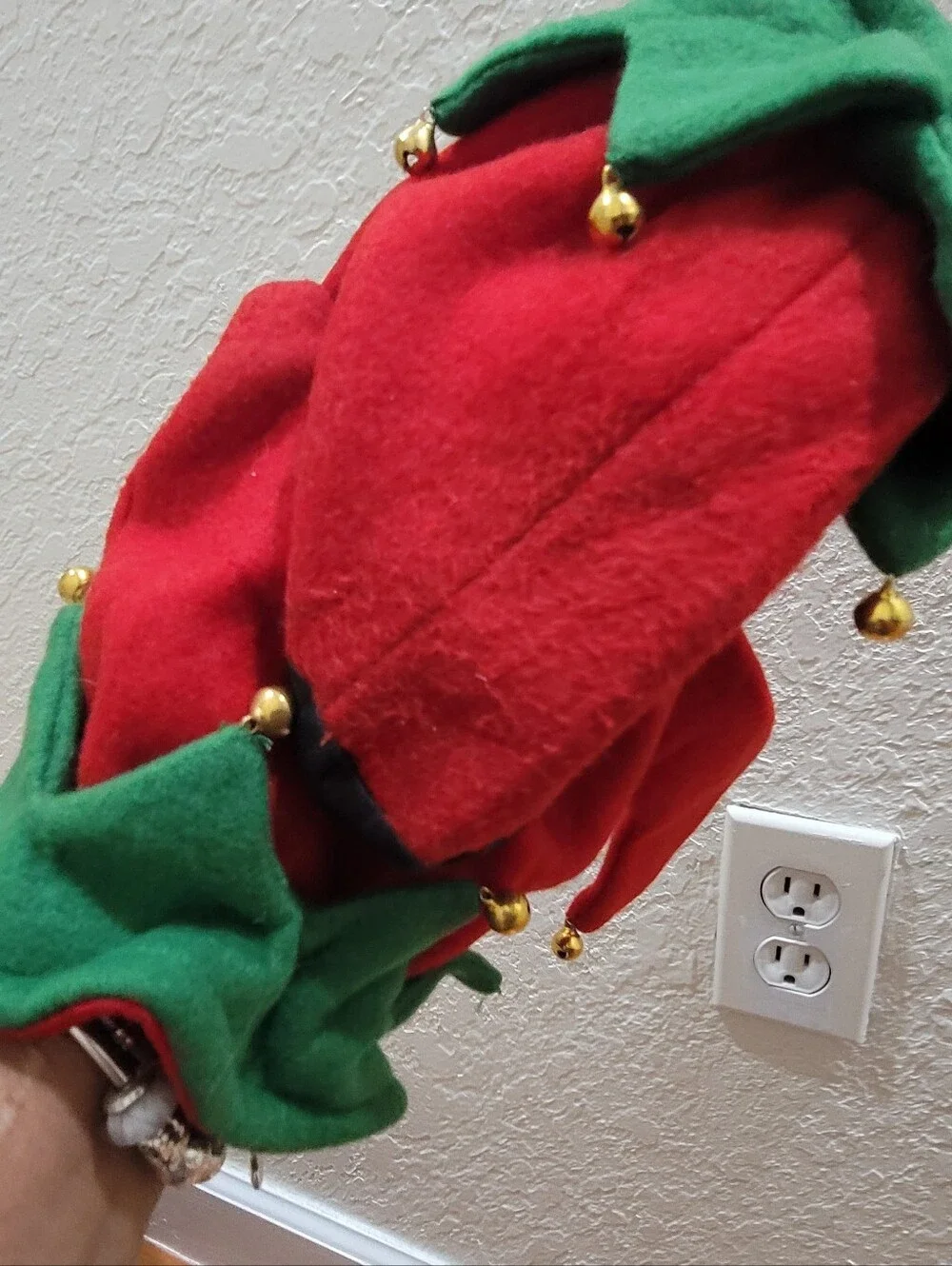 Girls Elf Christmas Costume Sz L 10-12